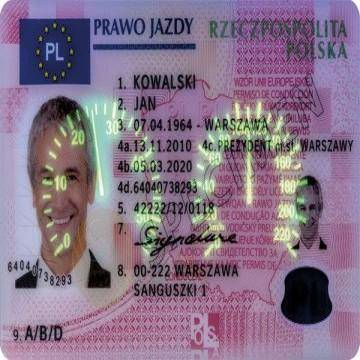 buy Polish driving license