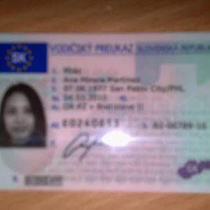 buy Slovakia driving license