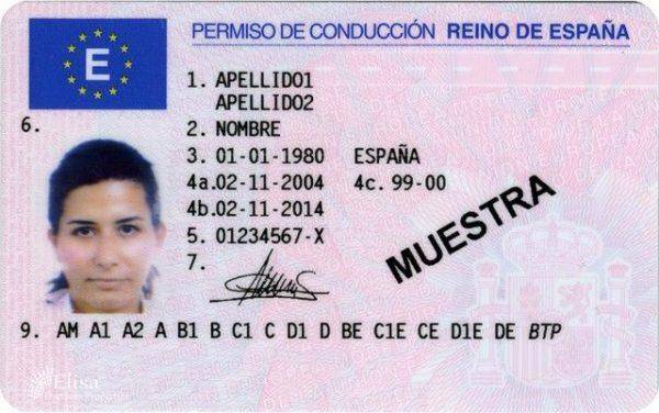 buy Spanish driving license