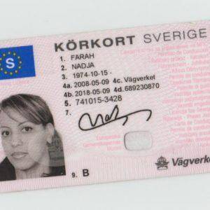 buy Swedish driving license